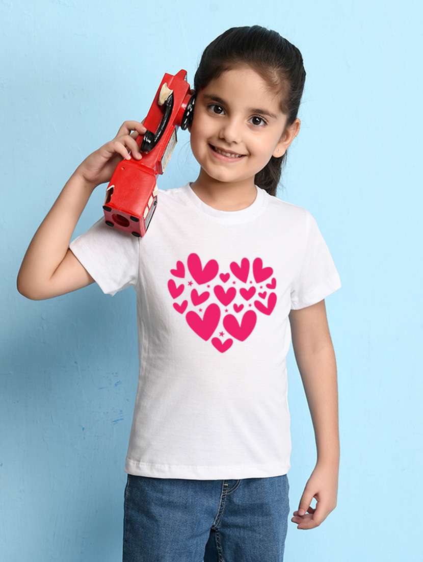 girl front printed multi colored tee combo - 21355085 -  Standard Image - 1