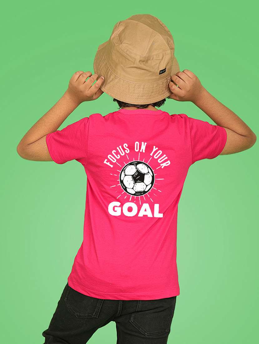 boys back print cotton t-shirt - 21355294 -  Standard Image - 1