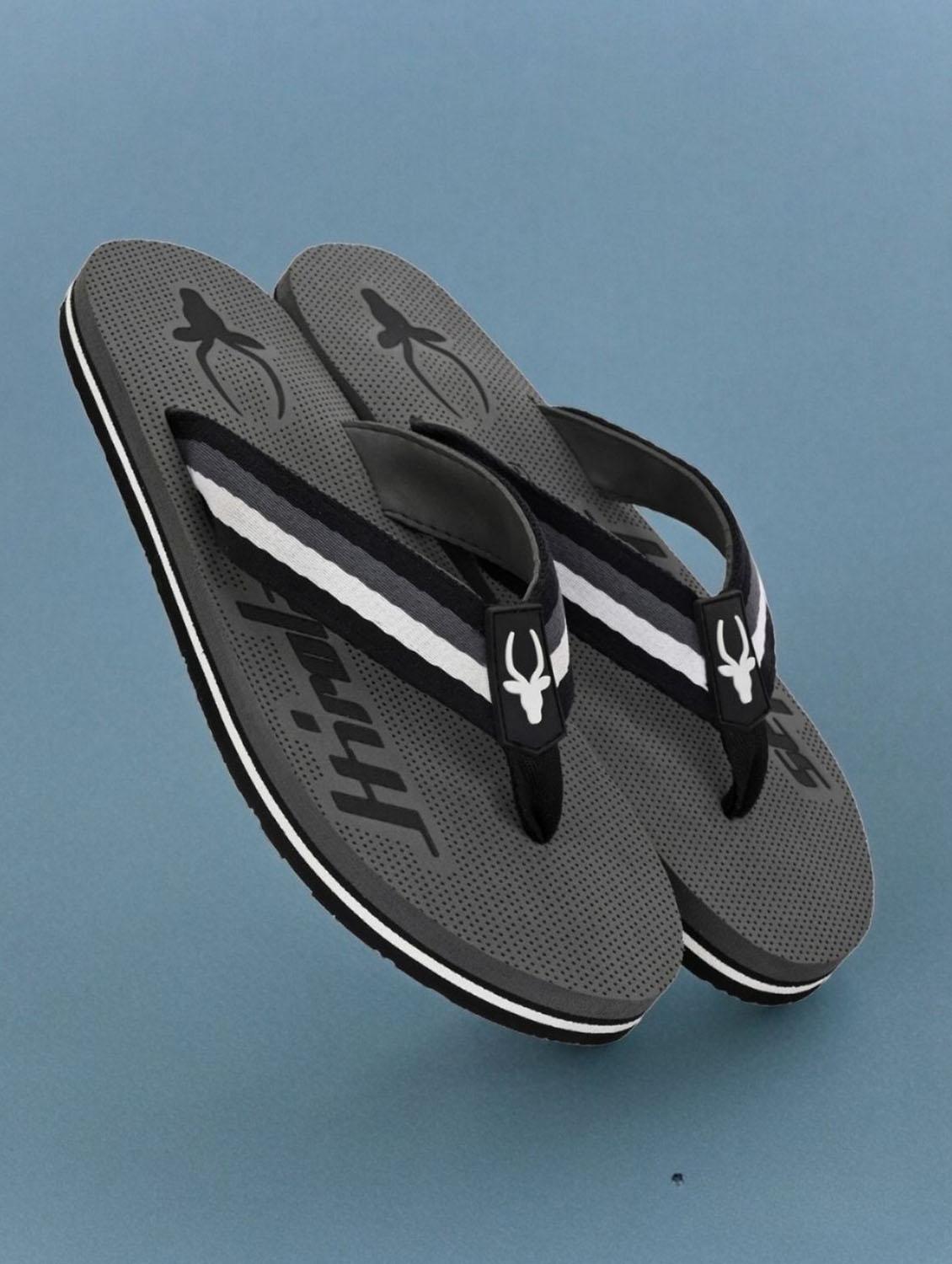 grey synthetic toe separator flip flops - 21356029 - Zoom Image - 0