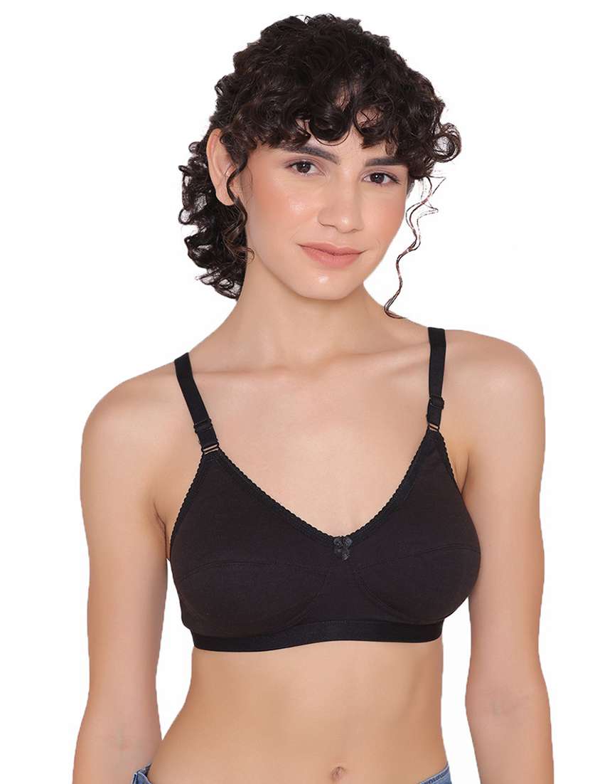 wome solid regular bra combo - 21357014 -  Standard Image - 1