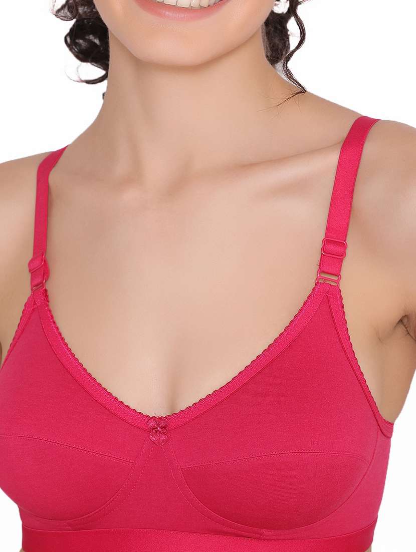 wome solid regular bra combo - 21357014 -  Standard Image - 4