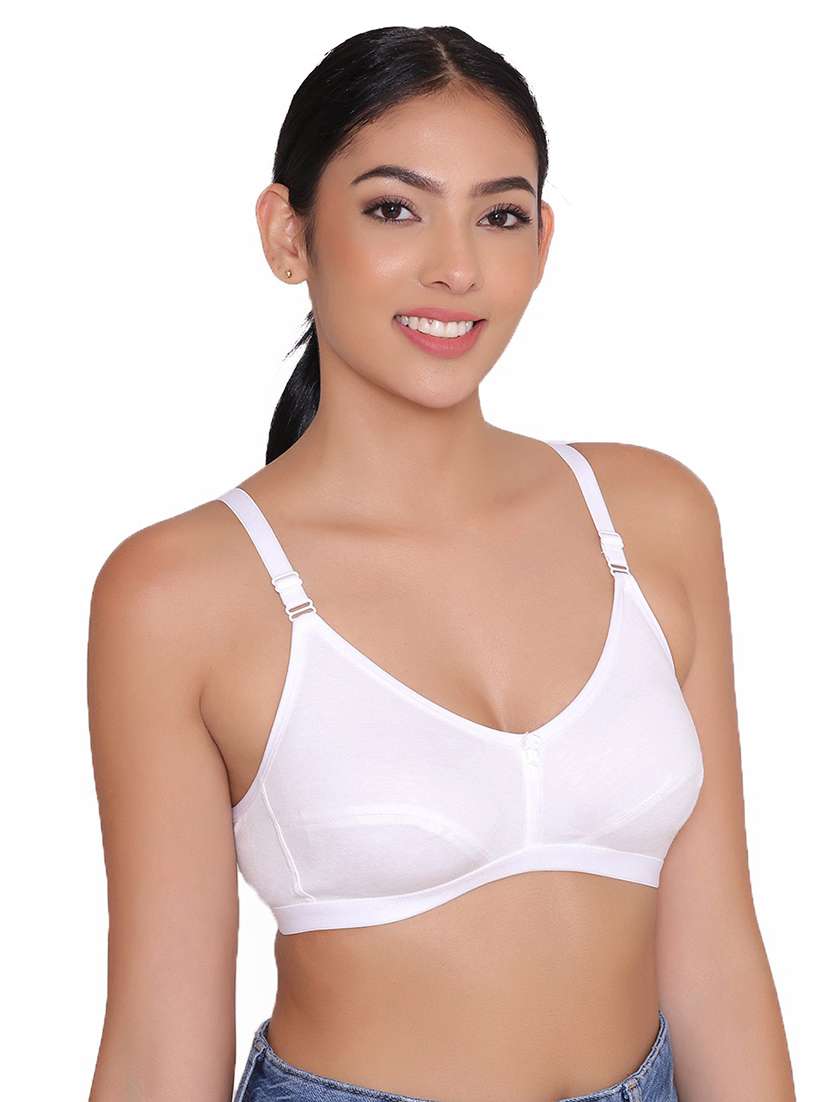 women multicolored solid set of 2 regular bra - 21357023 -  Standard Image - 1