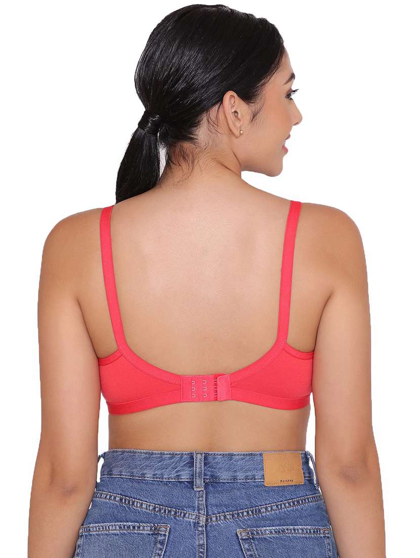 women multicolored solid set of 2 regular bra - 21357024 -  Standard Image - 4