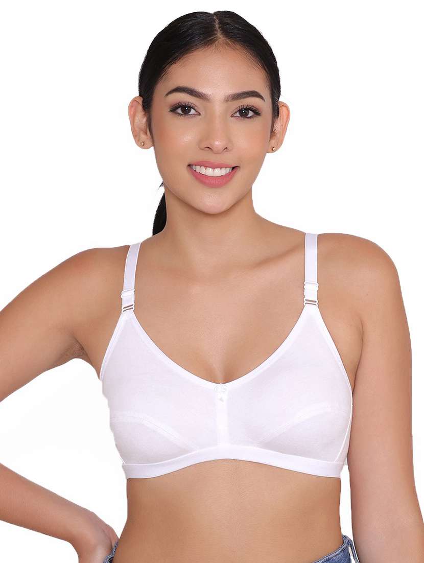 women pack of 2 cotton regular bra - 21357025 -  Standard Image - 1