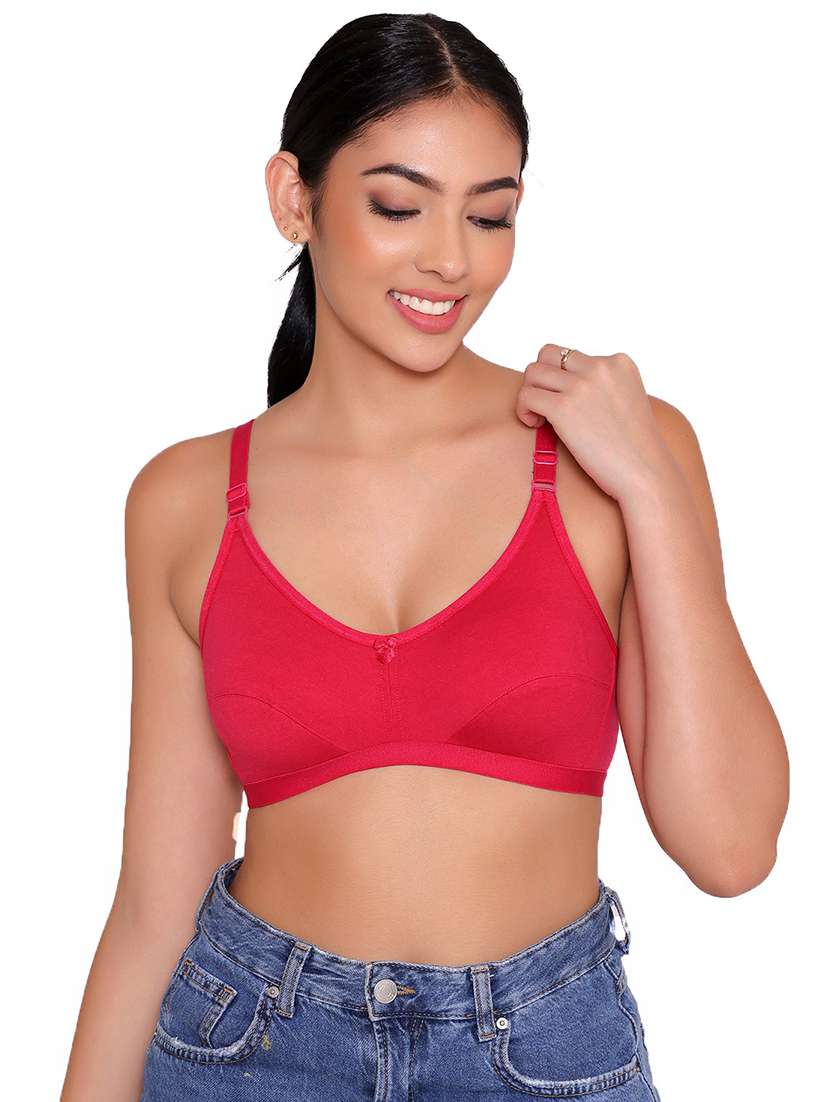 women pack of 2 cotton regular bra - 21357028 -  Standard Image - 1