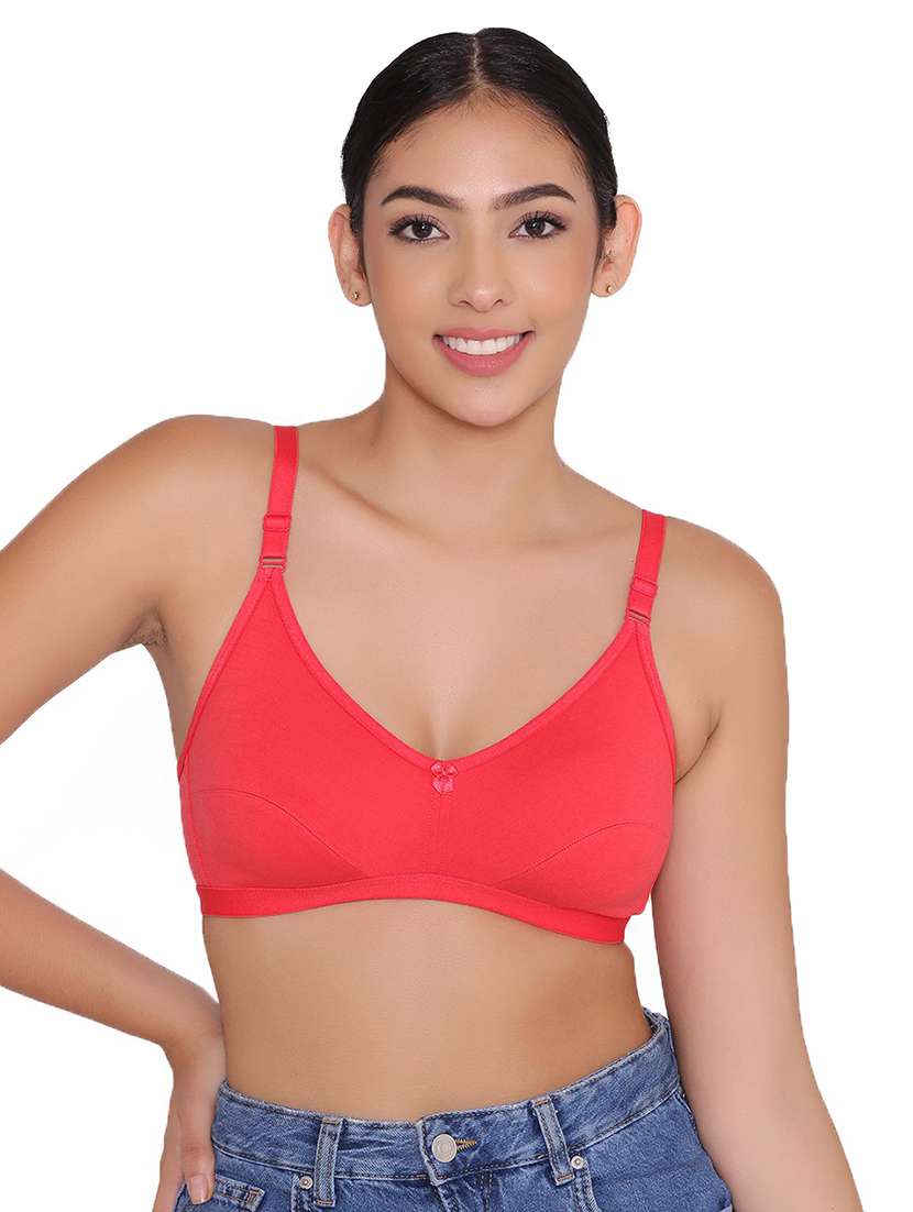women multicolored solid set of 2 regular bra - 21357031 -  Standard Image - 1