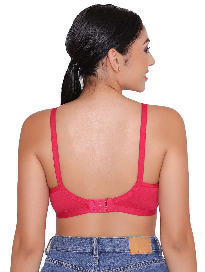 women multicolored solid set of 2 regular bra - 21357034 -  Standard Image - 4
