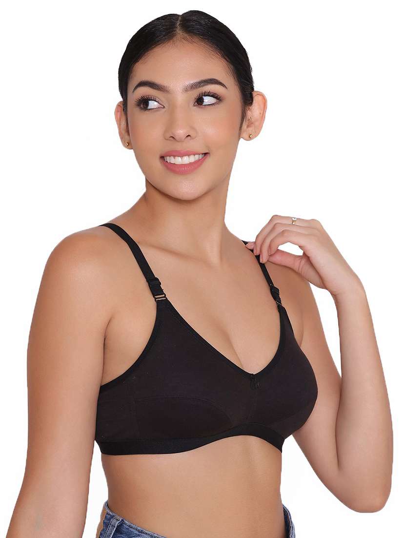 women pack of 2 cotton regular bra - 21357036 -  Standard Image - 1