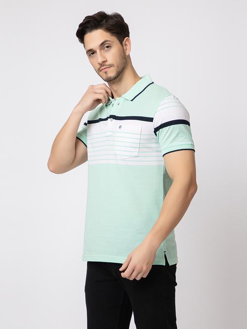 men striped polo t-shirt - 21359326 -  Standard Image - 0