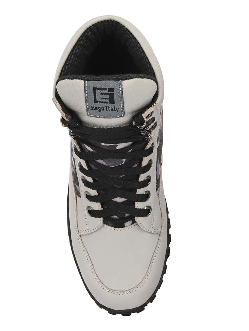 men lace up trekking shoes - 21359335 - Standard Image - 4