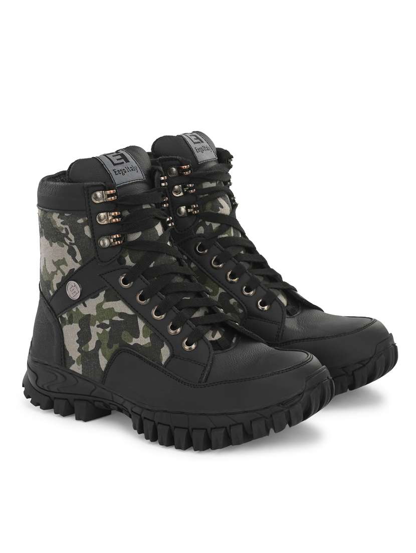 men lace up boots - 21359336 -  Standard Image - 1