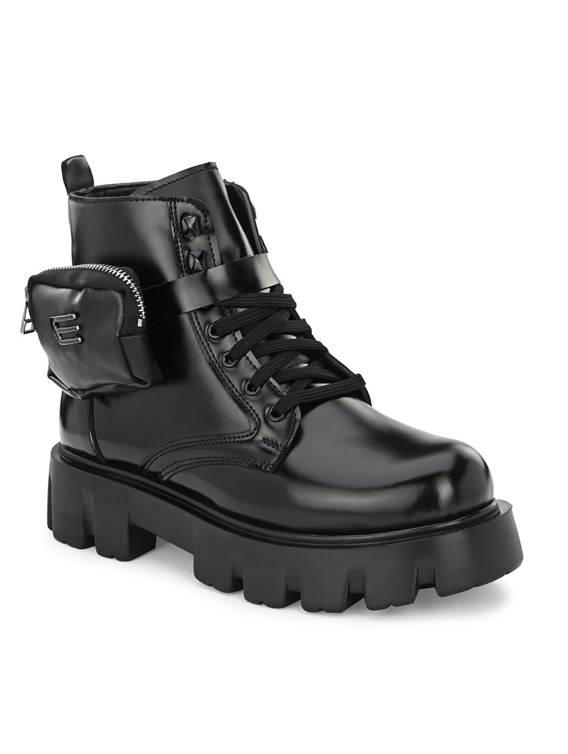 black high tops boots - 21359348 - Standard Image - 1