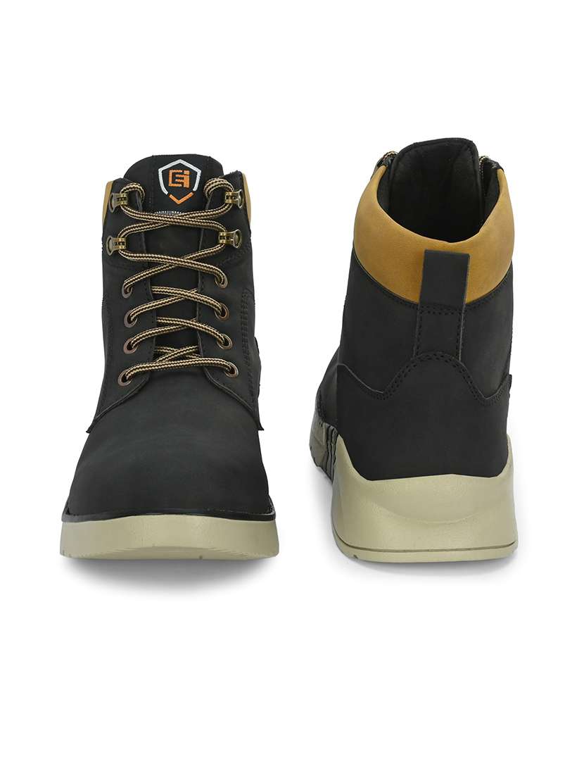 men black hiking boots  - 21359356 -  Standard Image - 4