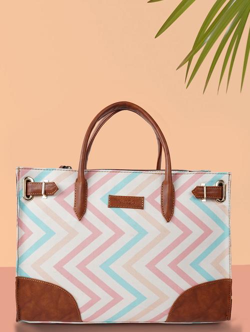 women printed leatherette (pu) handbag - 21359492 - Standard Image - 0