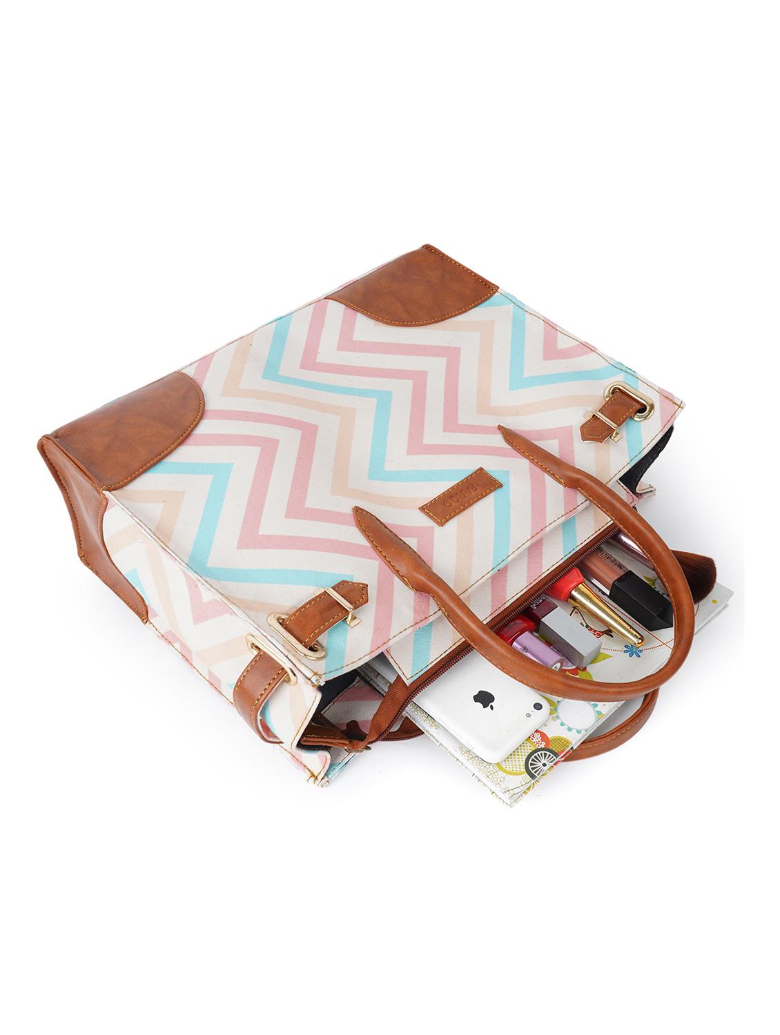 women printed leatherette (pu) handbag - 21359492 -  Standard Image - 1
