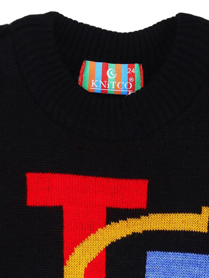 kids long sleeved typographic sweater - 21360085 - Standard Image - 4