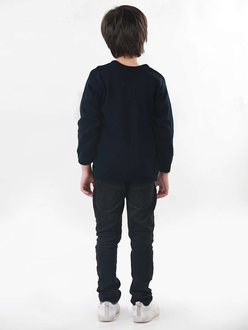 kids long sleeved printed sweater - 21360097 - Standard Image - 4