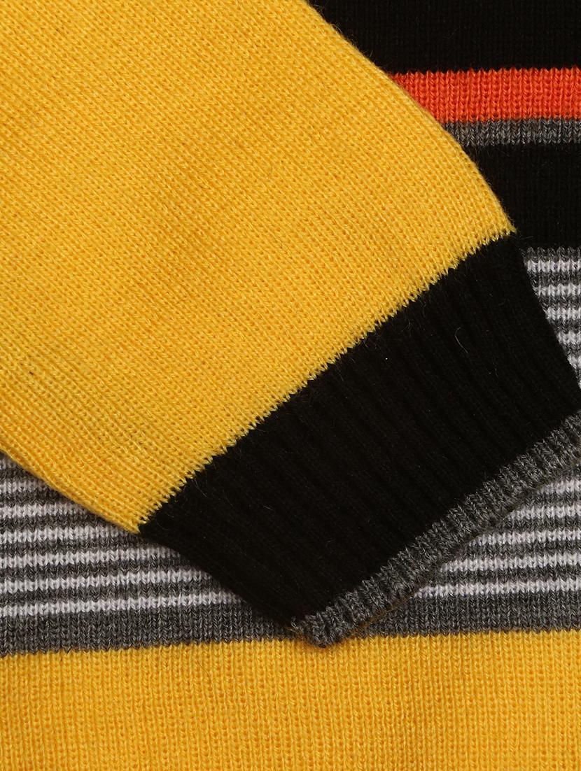 boys striped long sleeves sweater - 21360103 - Standard Image - 4