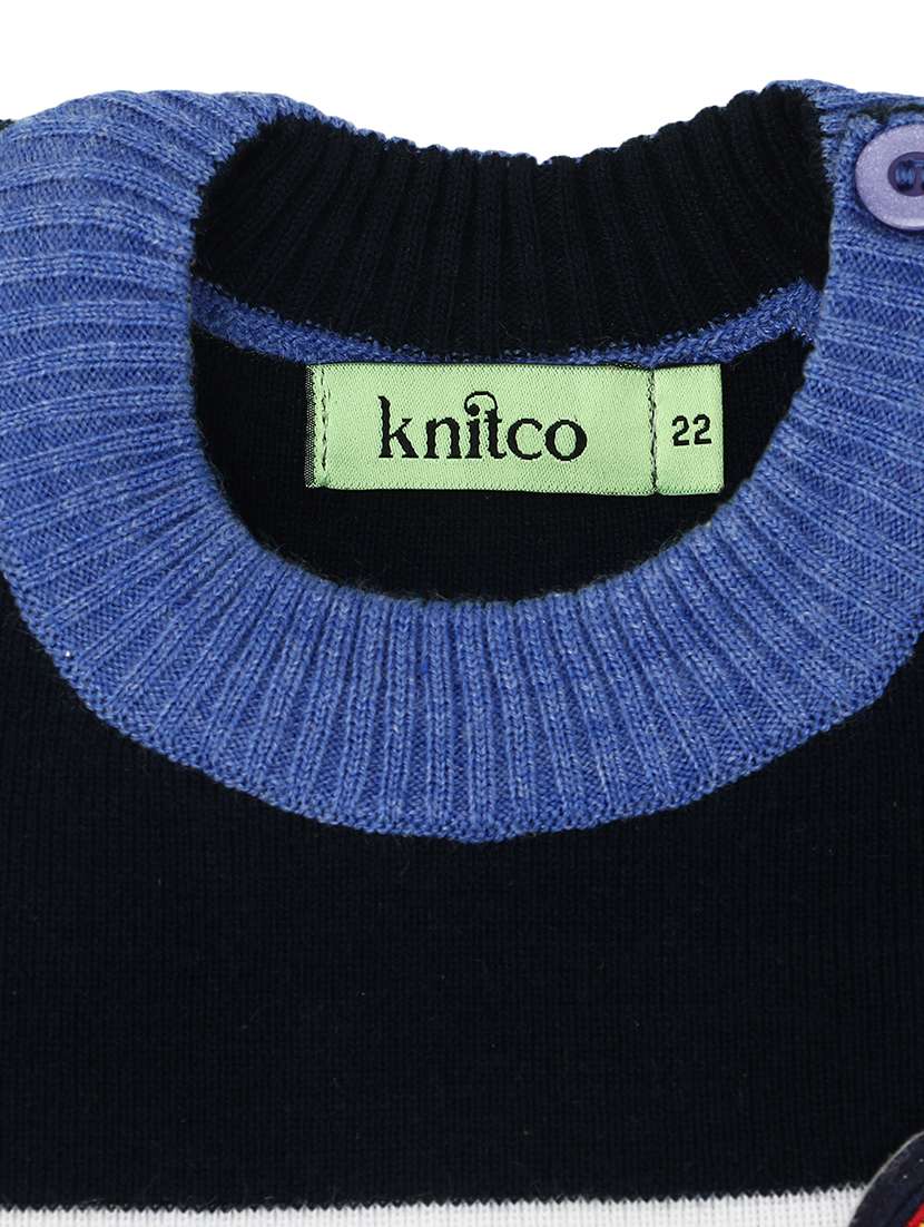 boys striped long sleeves sweater - 21360106 - Standard Image - 4