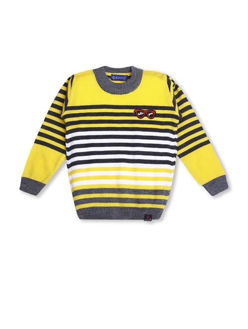 boys striped long sleeves sweater - 21360113 -  Standard Image - 0