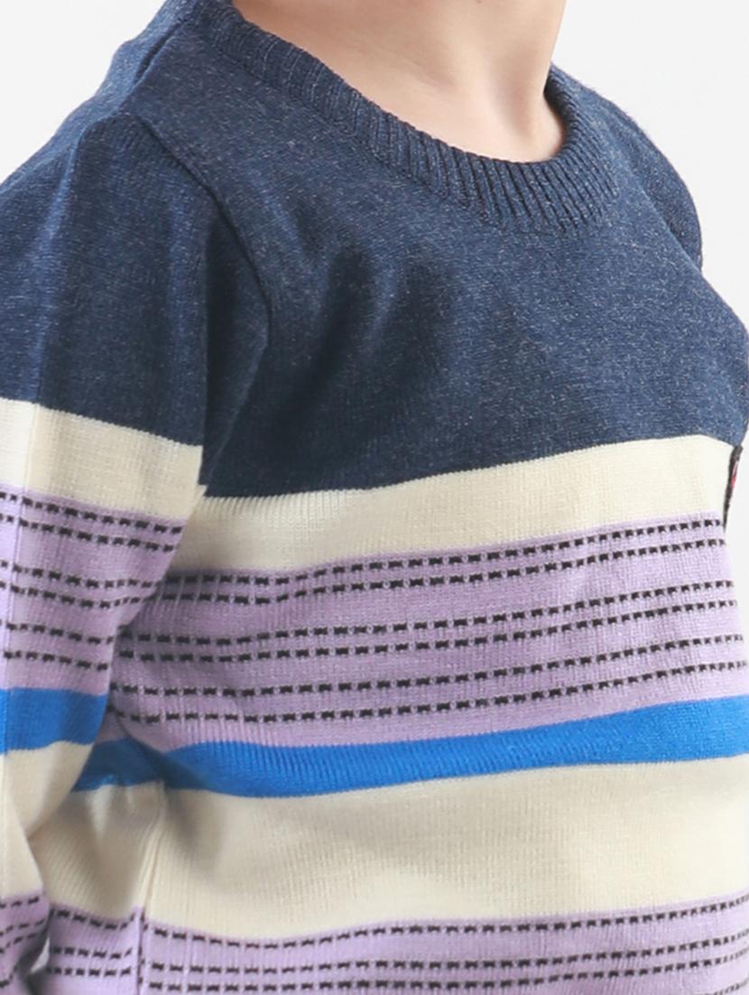 boys striped long sleeves sweater - 21360117 - Standard Image - 4