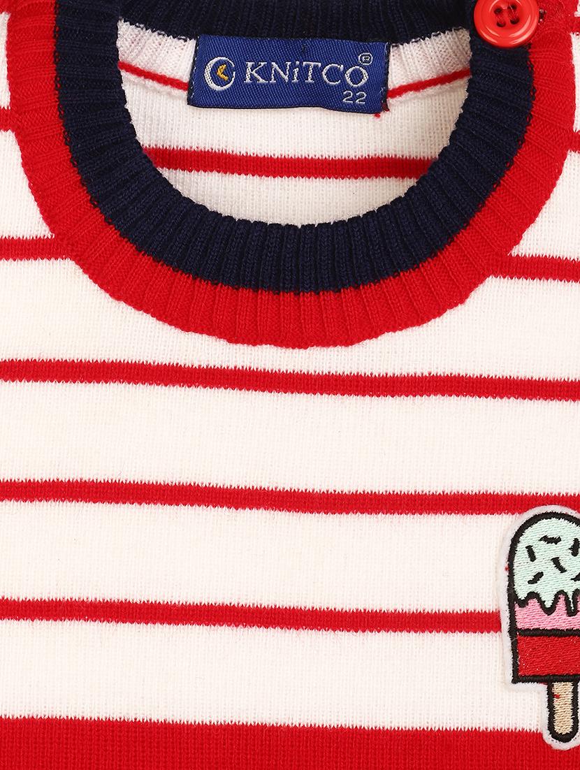 boys striped long sleeves sweater - 21360119 - Standard Image - 4