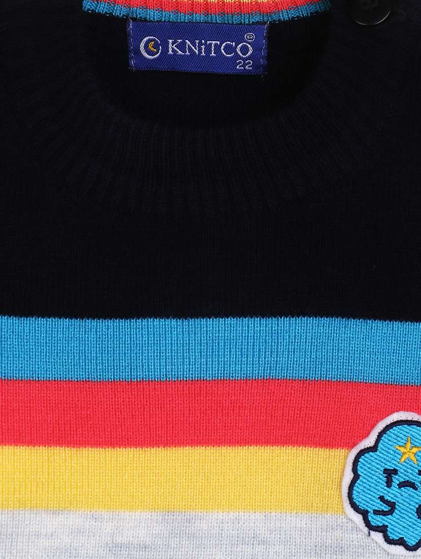 boys striped long sleeves sweater - 21360121 -  Standard Image - 4