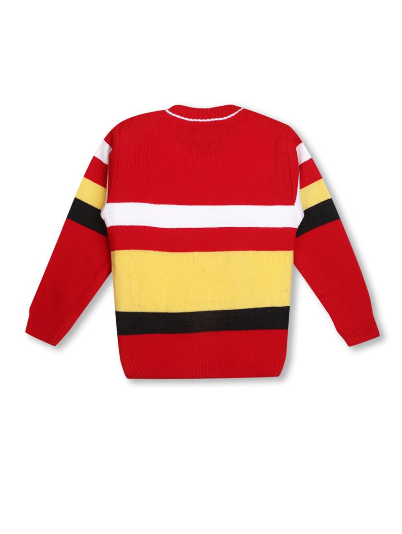 multi colored acrylic sweater - 21360122 - Standard Image - 1