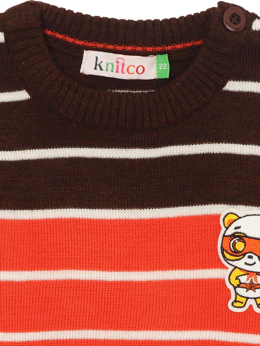 kids long sleeved striped sweater - 21360134 -  Standard Image - 4