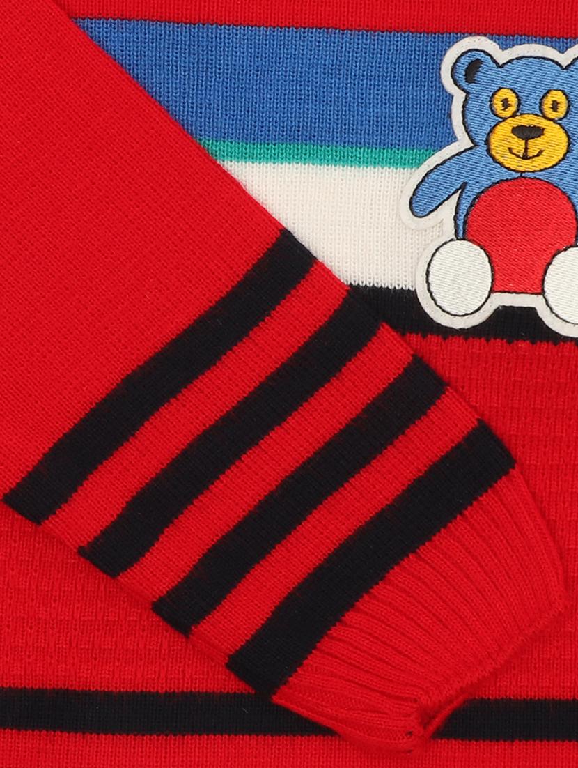 kids long sleeved striped sweater - 21360137 - Standard Image - 4