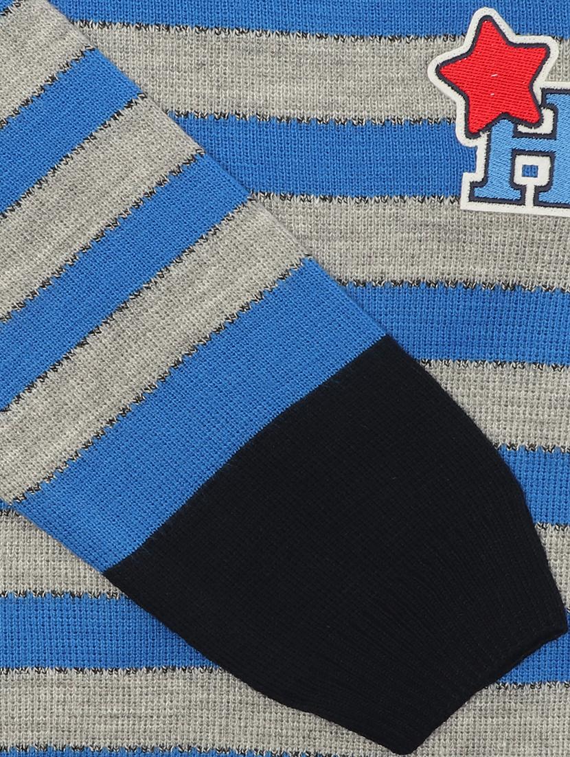 kids long sleeved striped sweater - 21360139 - Standard Image - 4
