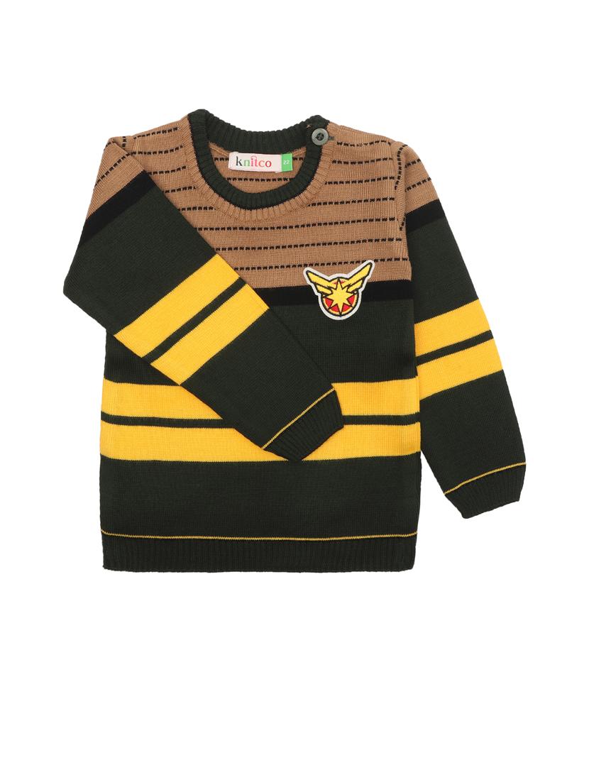 kids long sleeved striped sweater - 21360143 -  Standard Image - 1