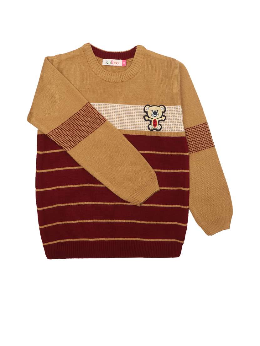 kids long sleeved striped sweater - 21360148 -  Standard Image - 1