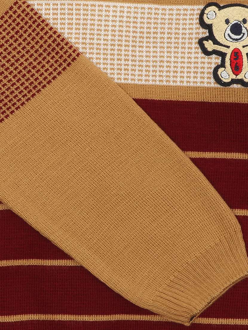 kids long sleeved striped sweater - 21360148 -  Standard Image - 4