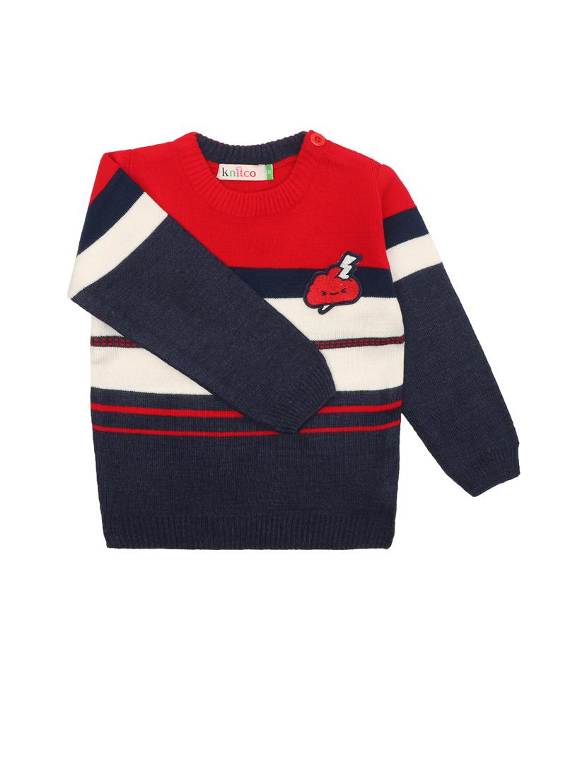 kids long sleeved striped sweater - 21360149 -  Standard Image - 1
