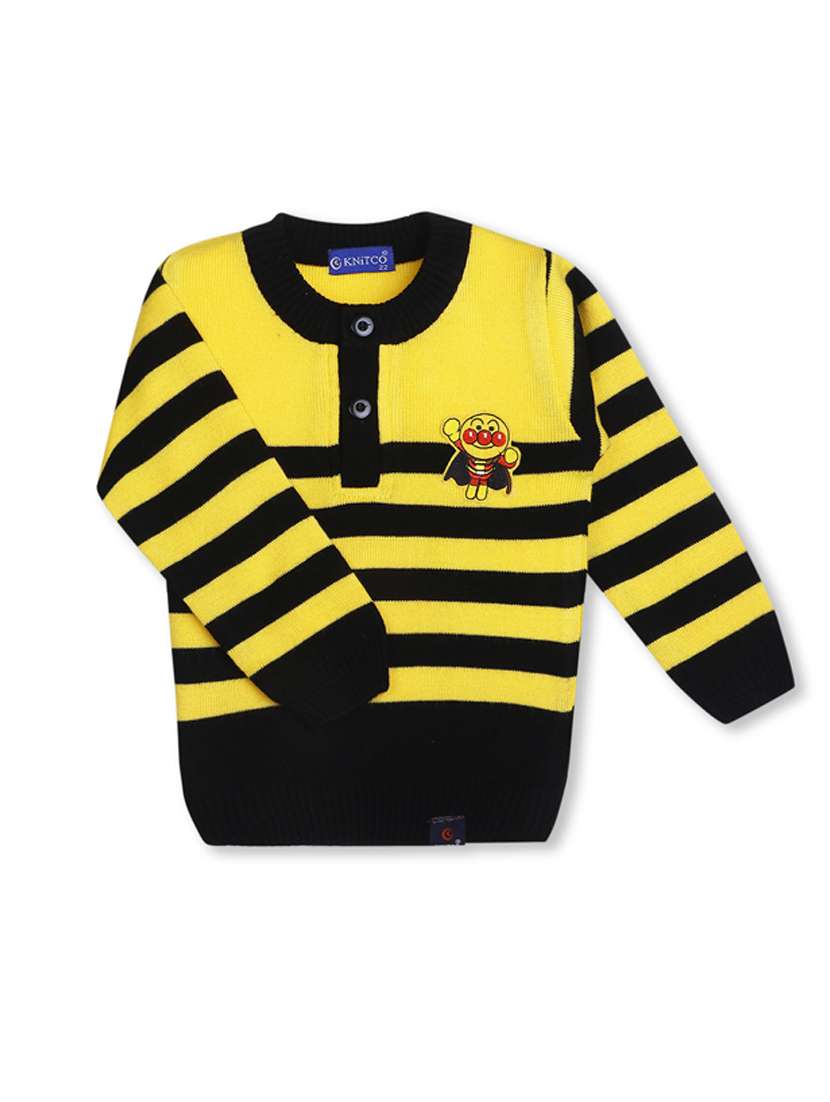 boys striped long sleeves sweater - 21360157 -  Standard Image - 1