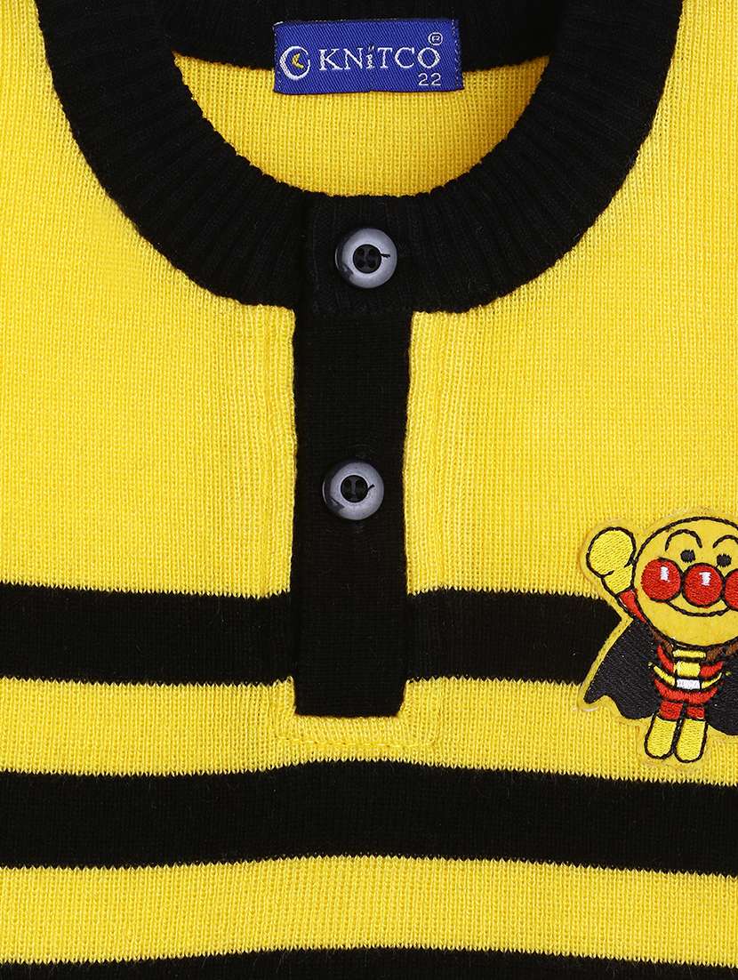 boys striped long sleeves sweater - 21360157 - Standard Image - 4