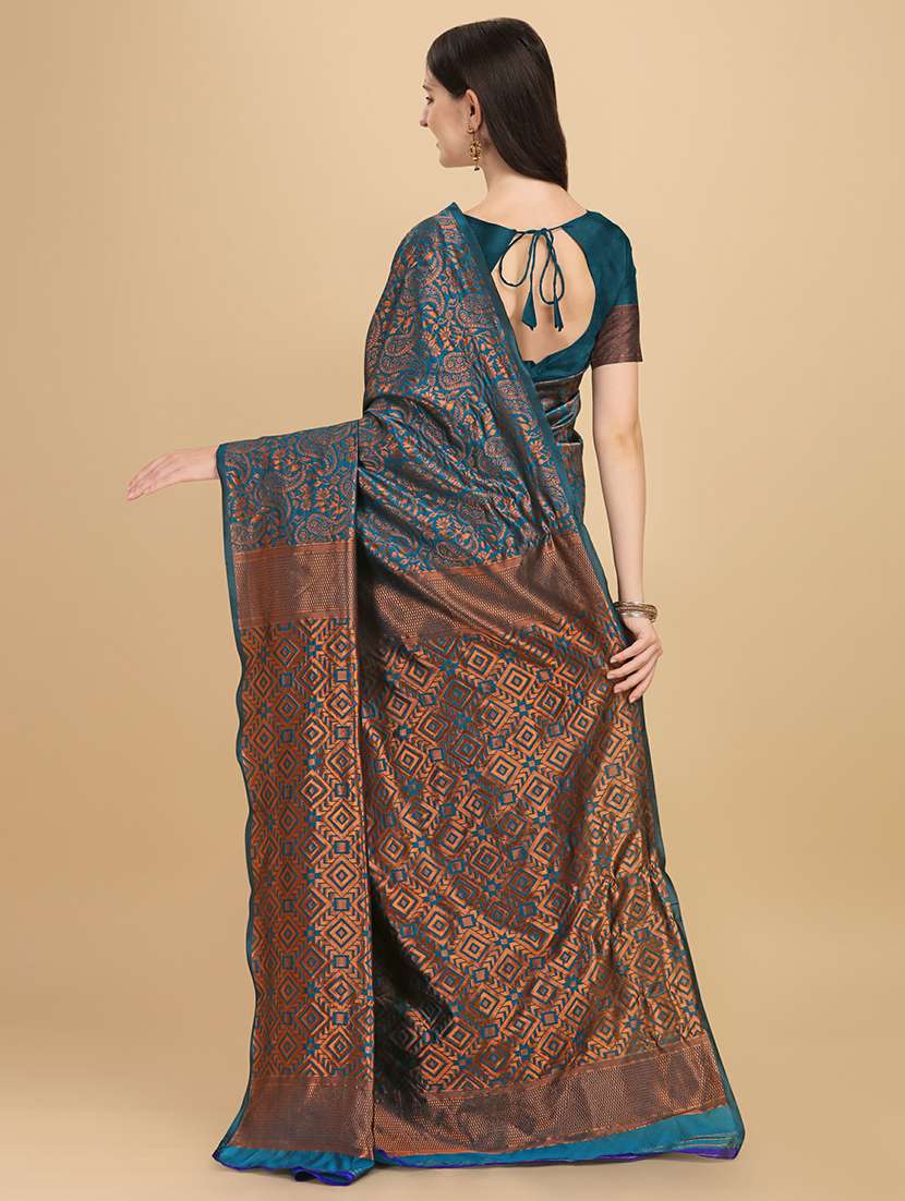 women self design banarasi saree - 21360698 - Standard Image - 1