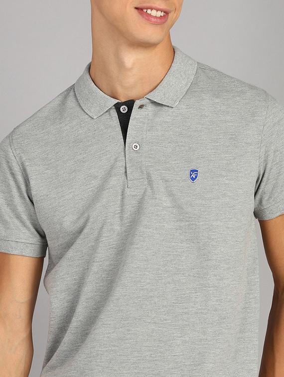 men polo neck solid t-shirt - 21361194 - Standard Image - 4