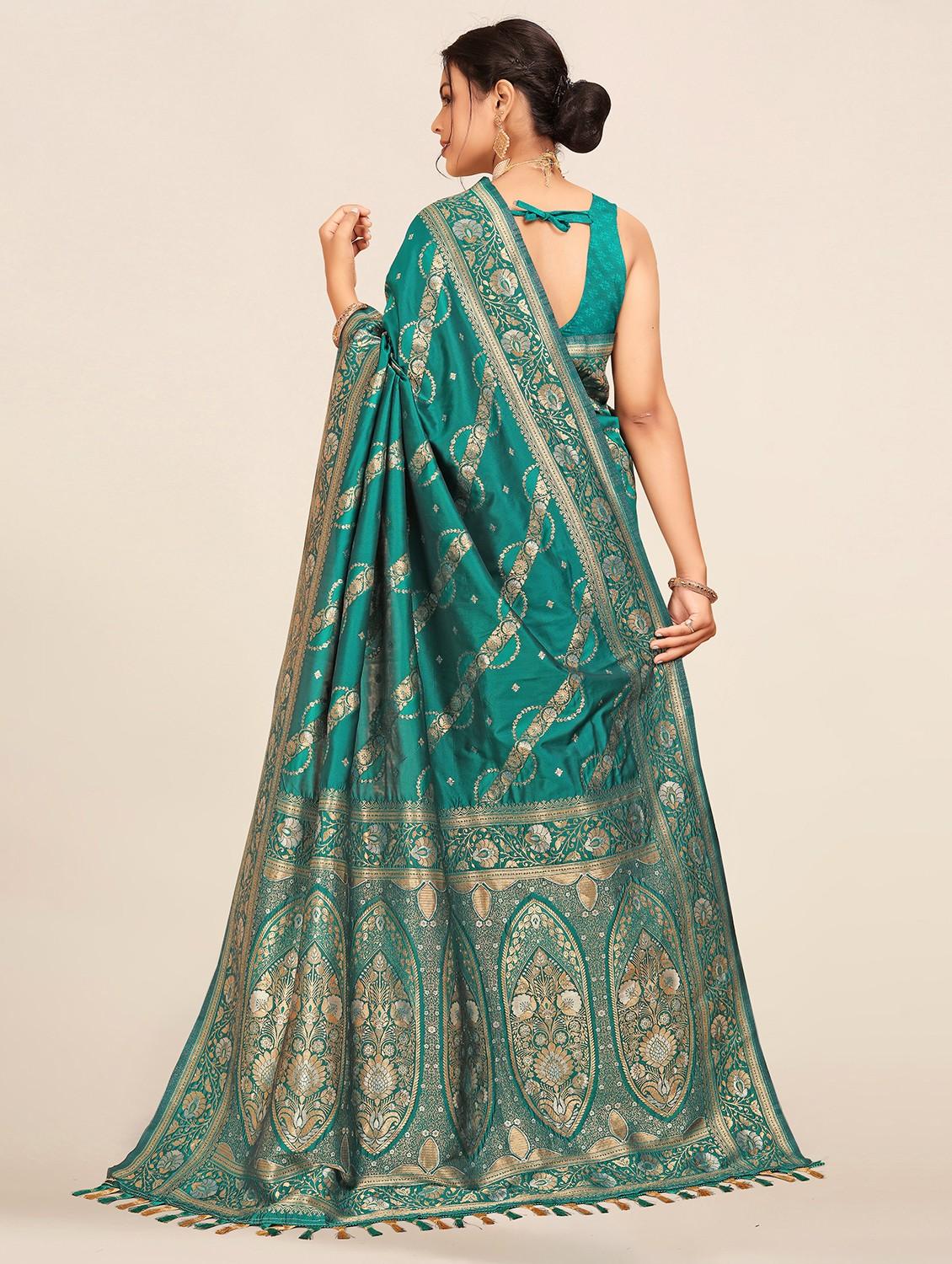 women self design banarasi saree - 21363760 - Standard Image - 1