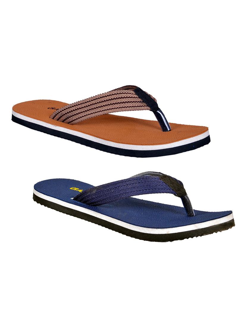 men pack of 2 slip on flip flops - 21364943 - Zoom Image - 0