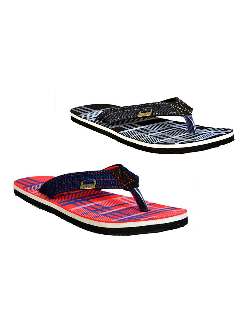 men pack of 2 slip on flip flops - 21364984 - Zoom Image - 0