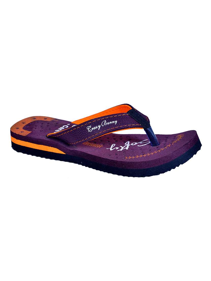 men solid slip on flip flop