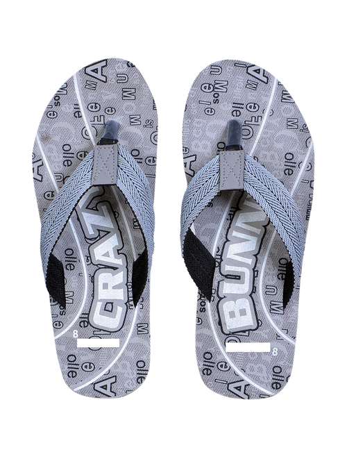 men grey slip on flip flop - 21365033 -  Standard Image - 0