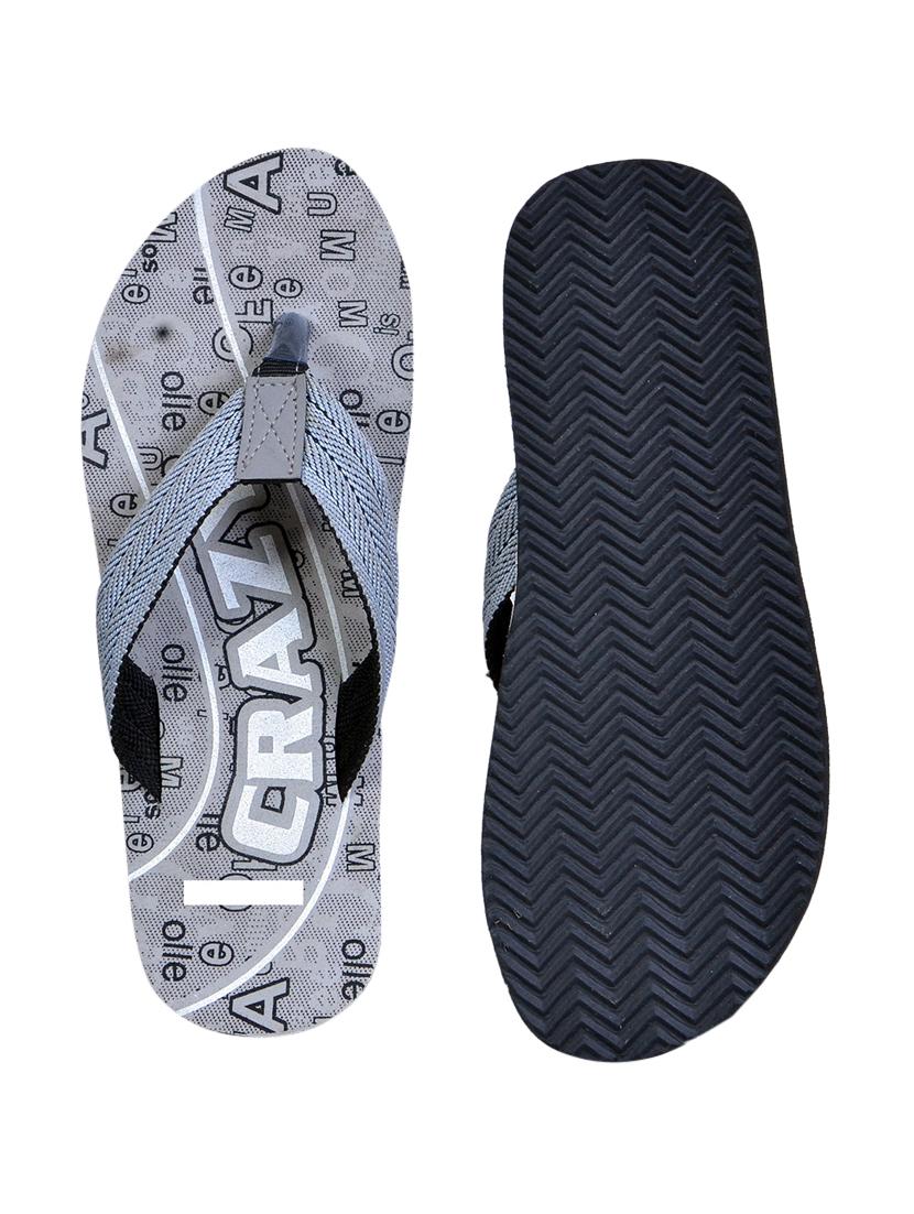 men grey slip on flip flop - 21365033 -  Standard Image - 1