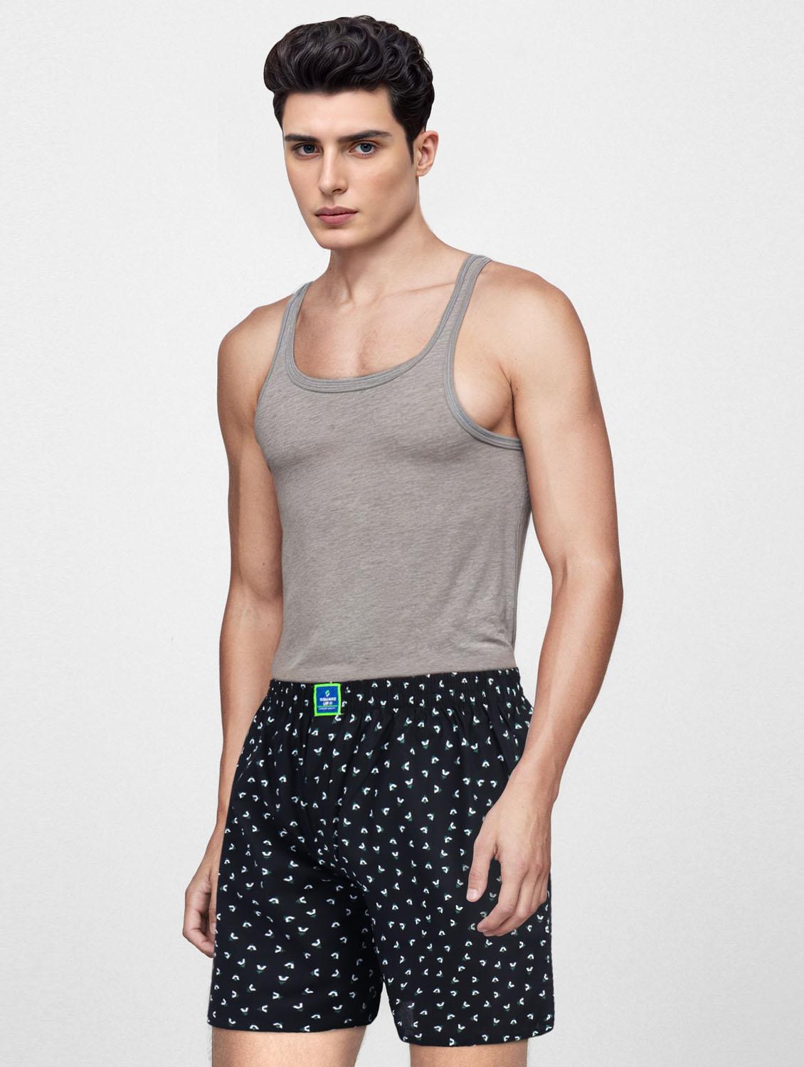 men's printed mid rise boxers - 21365133 - Standard Image - 4