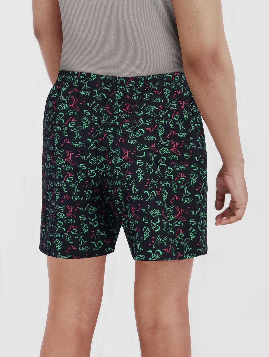 pack of 2 printed mid rise boxers - 21365169 - Standard Image - 1