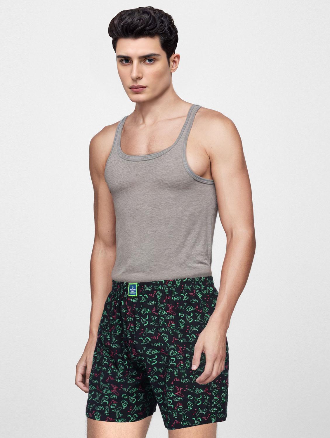 pack of 2 printed mid rise boxers - 21365169 - Standard Image - 4