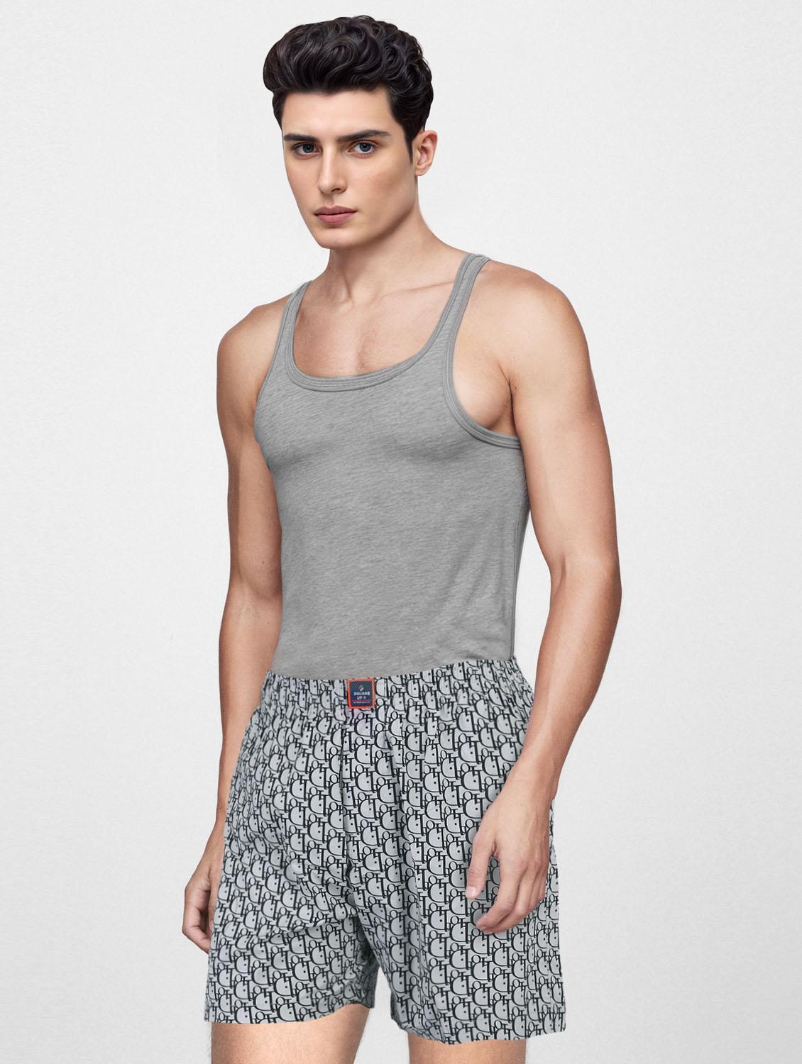 men's printed mid rise boxers - 21365190 - Standard Image - 4