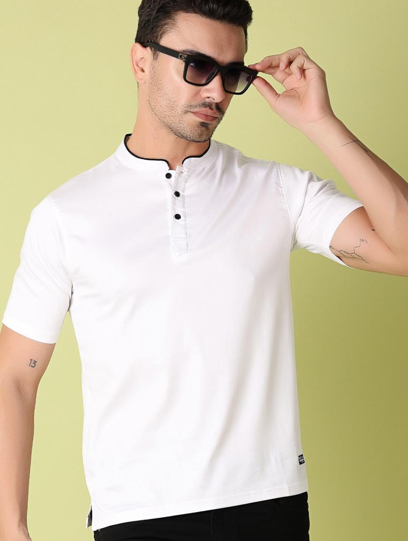 men solid short sleeve t-shirt - 21366126 -  Standard Image - 1